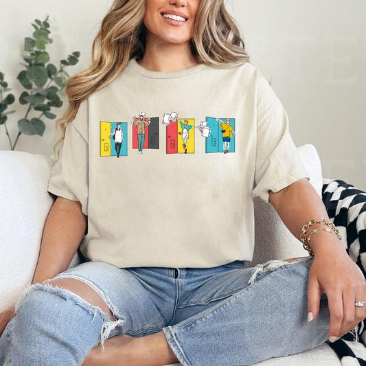 JJK Gojo Nobara Yuji Megumi Anime Lover Tshirt Crewneck Hoodie Comfort Cotton