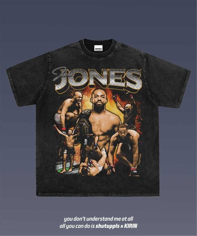 JON JONES 1.0 VINTAGE TEE | GRAPHIC T-SHIRT SWEATSHIRT HOODIE | GIFT FOR FAN