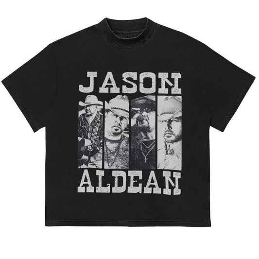 Jajasonjanos Music Western Country Vintage_bl T-Shirt Pair with Anything