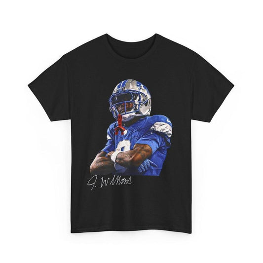 Jameson Williams T Shirt Lions Tee Jameson Williams Graphic Shirt