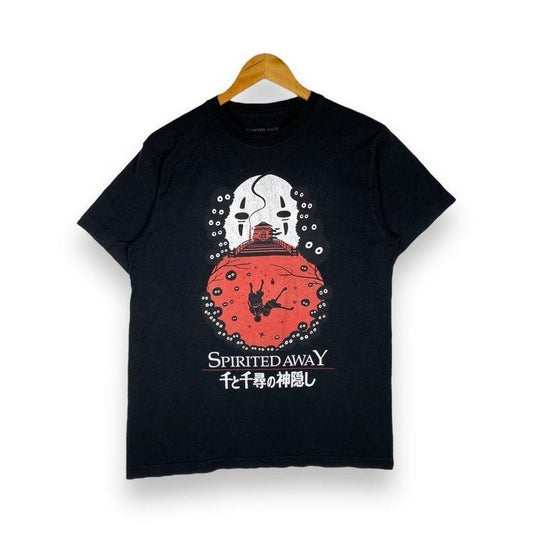 Rare!! Vintage SPIRITED AWAY Anime Studio Ghibli Movie T Shirt Medium Size / Hayao Miyazaki / Masterpiece Movie / Japanese Culture