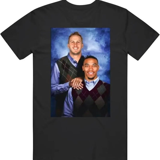Jared Goff Aman St Brown Stepbrothers T Shirt