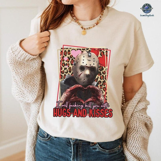 Jason Voorhees Valentine Shirt | Horror Valentine Shirt | Jason Voorhees Fan Tee | Horror Movie | Jason Voorhees Horror Movie Valentine