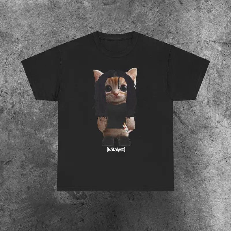 Jaydes Kitty Shirt Casual Classic