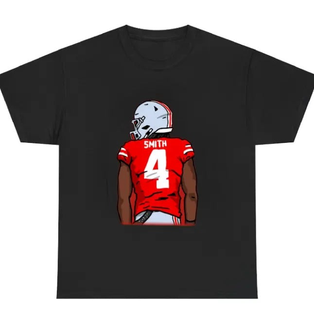 Jeremiah Smith 90s Vintage Graphic Tee Sweatshirt, Football Shirt for Fans Crew Neck, Menswear Top, Womenswear Top Streetwear