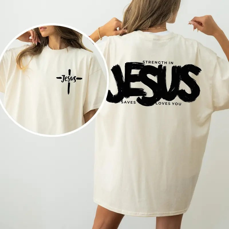 Jesus Loves You Tees Religious Shirt Religious Gift Christian Gift Jesus T-shirt Christian Shirt Aesthetic Clothes Bible Verse Shirt