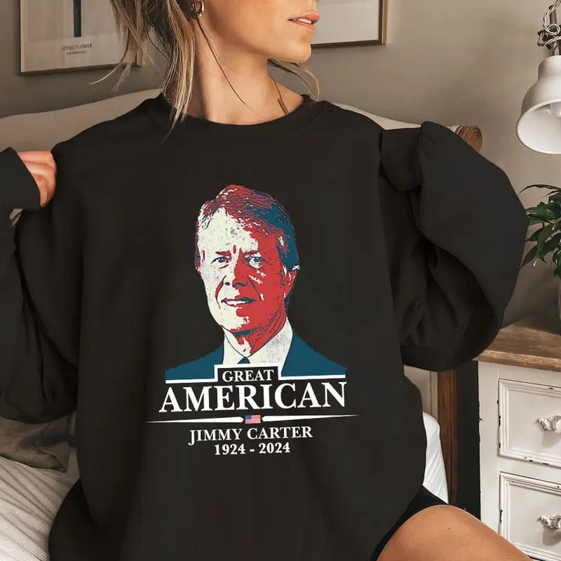 Jimmy Carter Tribute Shirt, Jimmy Carter Great American Shirt, President Carter Tribute Shirt
