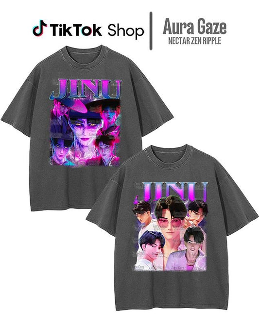 Jinu 2 version - KPop Demon Hunters Comfort Colors Unisex Tshirt For Fan, KPop Demon Hunters Retro Bootleg Shirt, Celebrity Crush Movie Merch