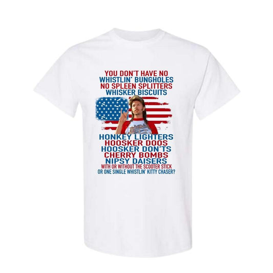 Joe Dirt Merica July 4th Shirt, 4th of July T-Shirt, Merica Independence Day Shirt, Full Color, Full Size Polyestershirt