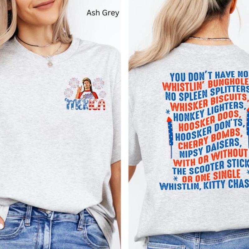 Joe dirt 'merica graphic tee | 4th of july tee | Partiotic tshirt | Funny graphic tee | Fourth of july tshirt | 'Merica graphic tee |