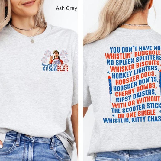 Joe dirt 'merica graphic tee | 4th of july tee | Partiotic tshirt | Funny graphic tee | Fourth of july tshirt | 'Merica graphic tee |