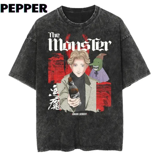 Johan Vintage T-shirt, Vintage Johan Shirt, Retro Johan Tee, Johan Graphic Tee, Vintage Anime Shirt, Gift Love, Gift For Him, Gift For Her Menswear Top Underwear Tshirt