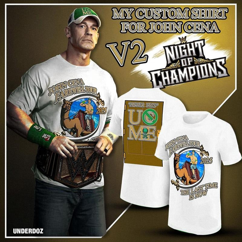 John Cena 2025 WWE Farewell Tour Camel T-shirt, John Cena Farewell Tour, John Cena Camel Shirt, Cena Tee, John Cena WWE Tee, WWE Fans Gift For Him Her, WWE Superstars Men's T-shirt