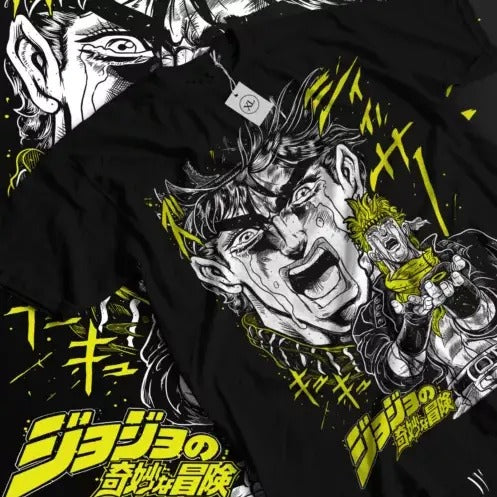 Jojo 's Bizarre Adventure T-Shirt Anime Manga Graphic Design Shirt Tee All Sizestyle{n002}2