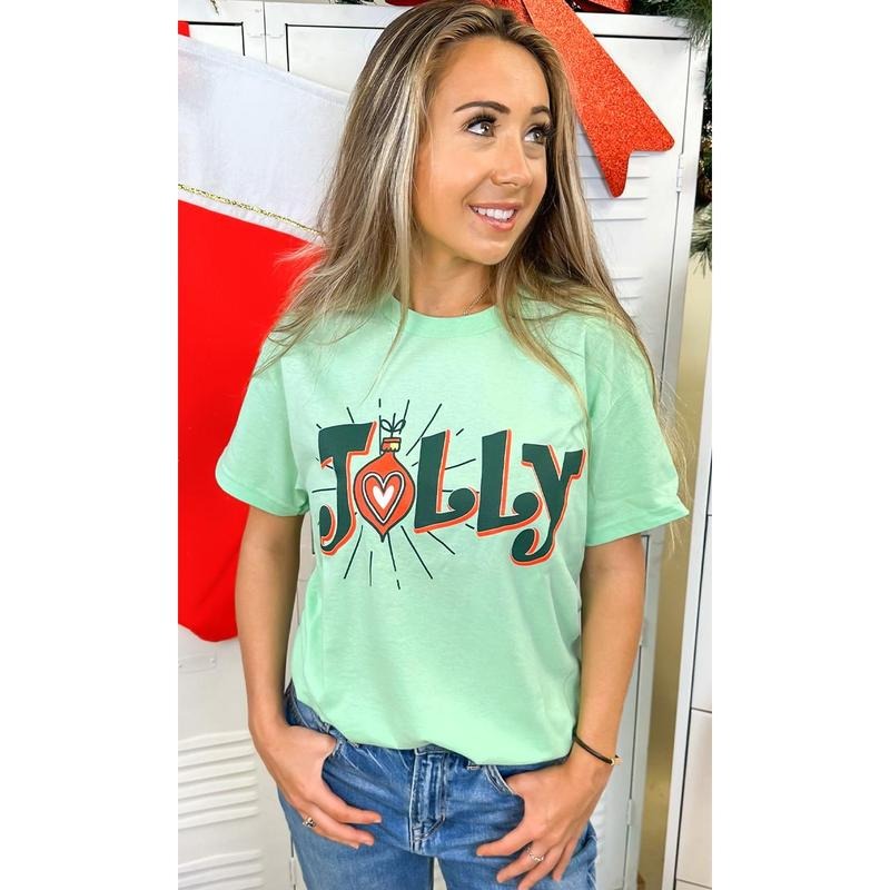 Jolly Christmas Graphic T-Shirt