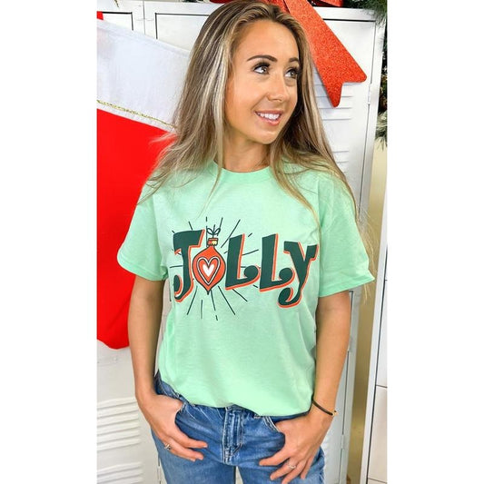 Jolly Christmas Graphic T-Shirt