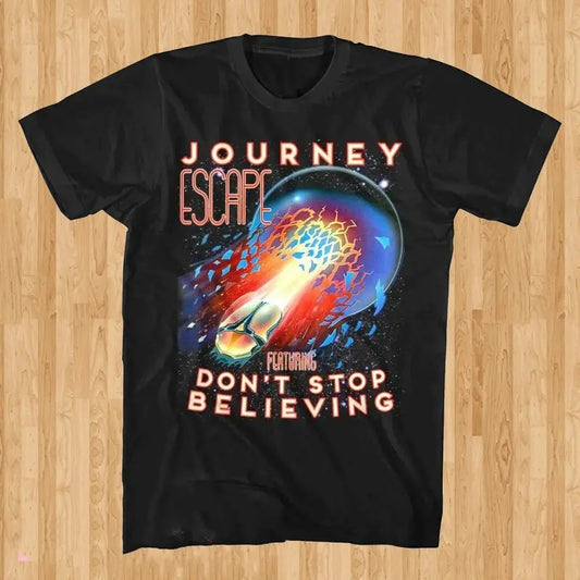 Journey Escape Don't Stop Believing Men's T shirt Rock Band Tour Journey ShirtsT-SHIRT, UNISEX SHIRT, CREWNECK