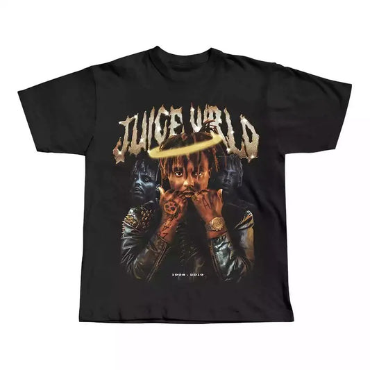 Juice WRLD Memorial Unisex T-shirt Cotton Fabric, Vintage Classic For Fan Top Tshirt