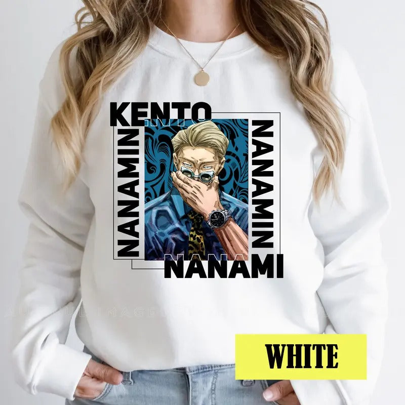 Jujutsu Kaisen Characters Tshirt Crewneck Hoodie Comfort Cotton