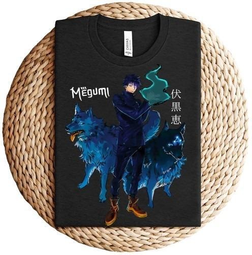 Jujutsu Kaisen Megumi Fushiguro Shirt - Anime Streetwear for Him - Japanese Manga T-Shirt Collection Tshirt Sweatshirt, Hoodie, Comfort Colors
