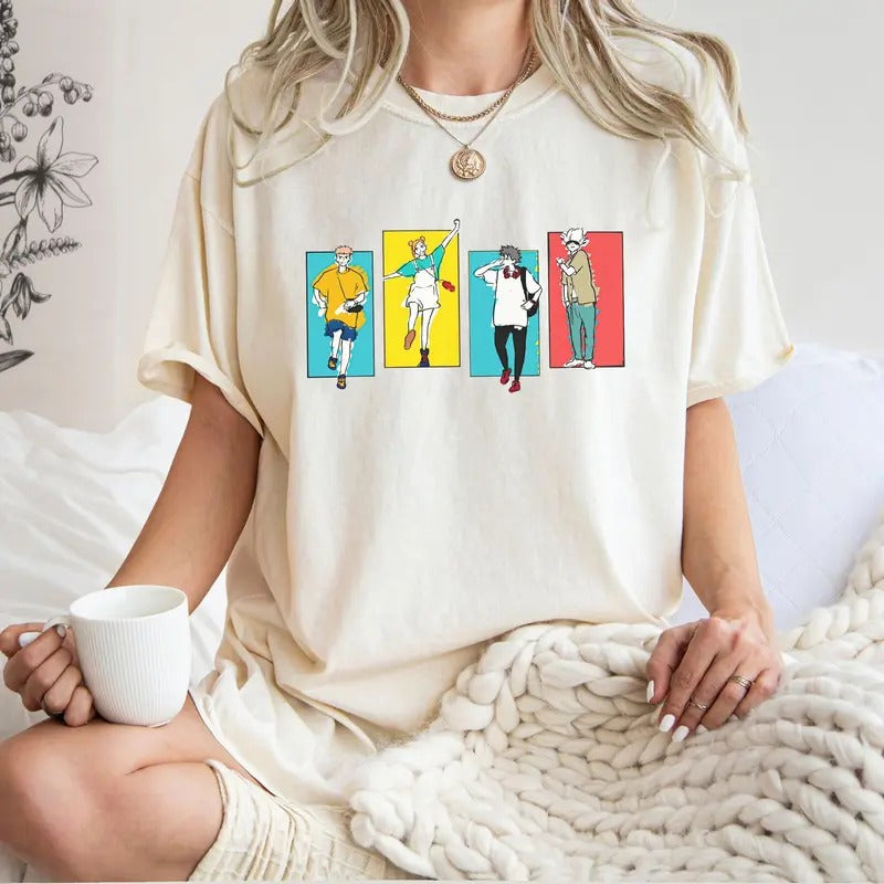 Jujutsu Shirt | Toge Inumaki Shirt| No Kaisen Shirt| Sukuna Shirt, Mahoraga Shirt, Toji Shirt, Anime Sweatshirt | Anime Icon Sweatshirt