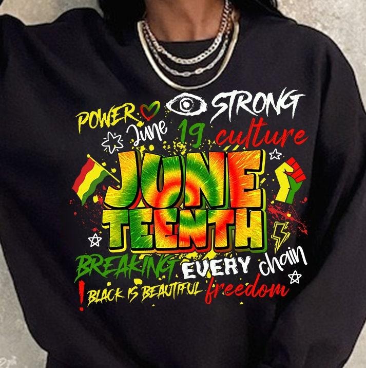 Juneteenth T-shirt, Celebrate Juneteenth 1865 Shirt, Black History Graffiti Tees, Black Pride Culture T-shirt, Emancipation Day Shirt, African American Tee