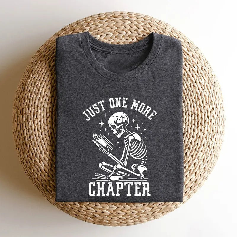 Just One More Chapter Shirt, Bookworm T-Shirt, Book Lover Shirts, Bookworm Gifts, Reading Teacher Shirt, Reading shirt, Book Club Shirtsstyle{n002}2