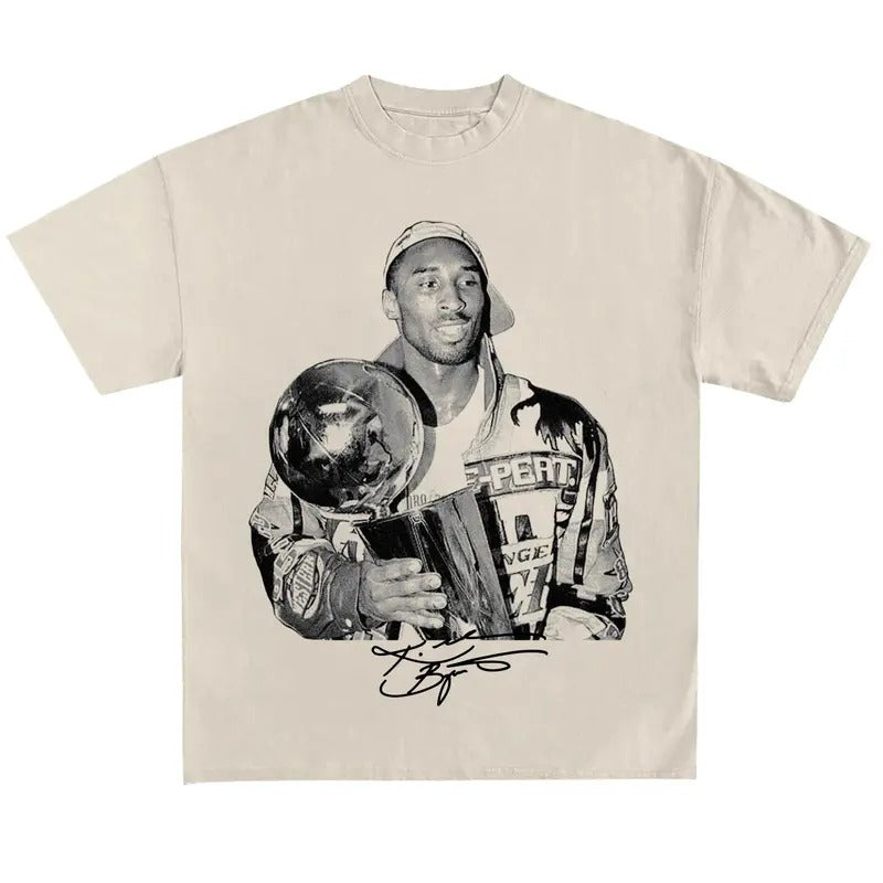 K0be Bryant T-Shirt Vintage Inspiration Basketball Graphic Tee Shirt Motivational Sports Shirt for Men Women