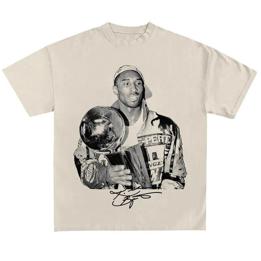 K0be Bryant T-Shirt Vintage Inspiration Basketball Graphic Tee Shirt Motivational Sports Shirt for Men Women