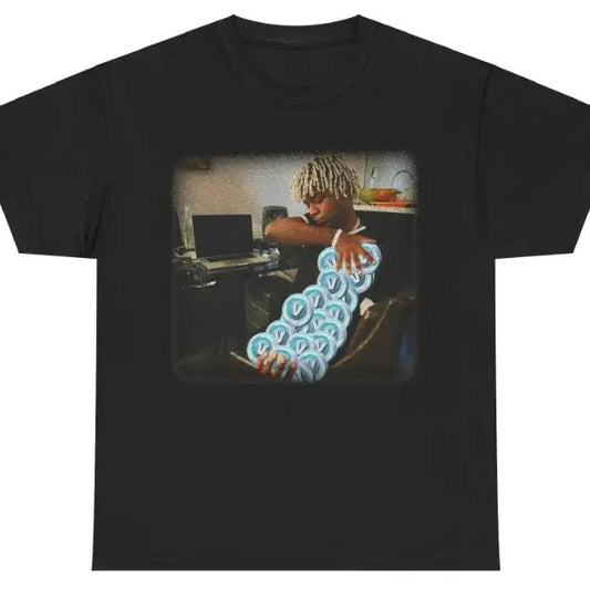 K3n C4rson V-bucks Shirt Vintage Rapper Graphic Tee Shirt Rap Hip Hop Shirt for Men Women Streetwear