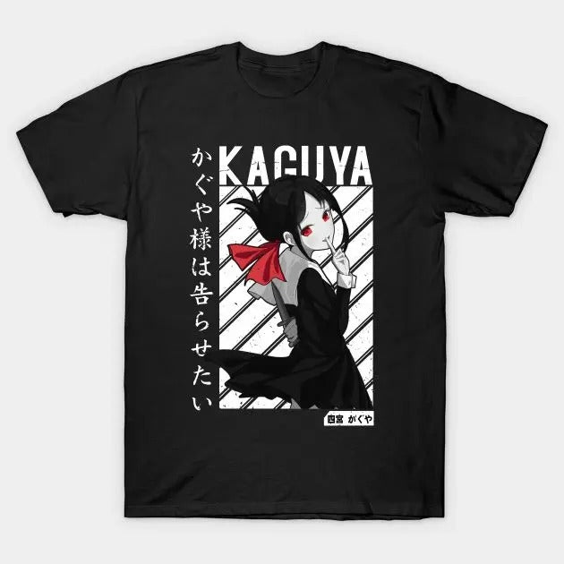 Kaguya Sama Love Is War T-Shirt, Japanese Anime Tees Unisex Tshirt T-Shirt Tee ALL SIZES
