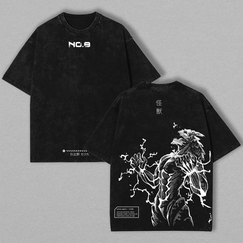 Kaiju No. 8 Tee | Oversized Anime Shirt, Classic Styles, Never Go Out of Fashion, Fresh Styles, Updated for Today