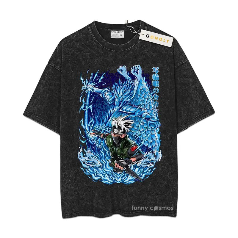 Kakashi Hatake Sweatshirt, Naruto Sweatshirt, Anime Sweatshirt, Vintage Sweatshirt