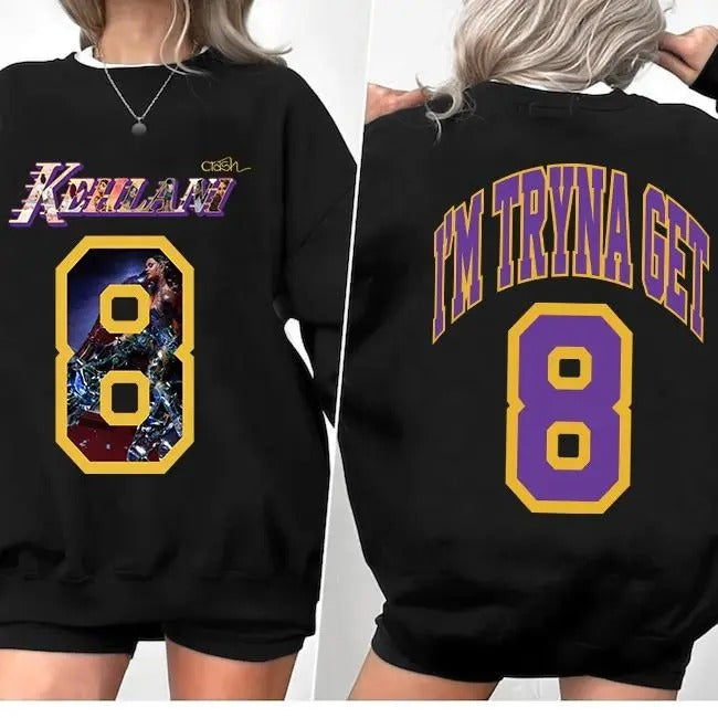 Kehlani Crash Concert 2024 Music Shirt For Fans T-Shirt Sweatshirt Hoodie, Retro Concert Kelani Shirt Fabric Fit, For Music Lover