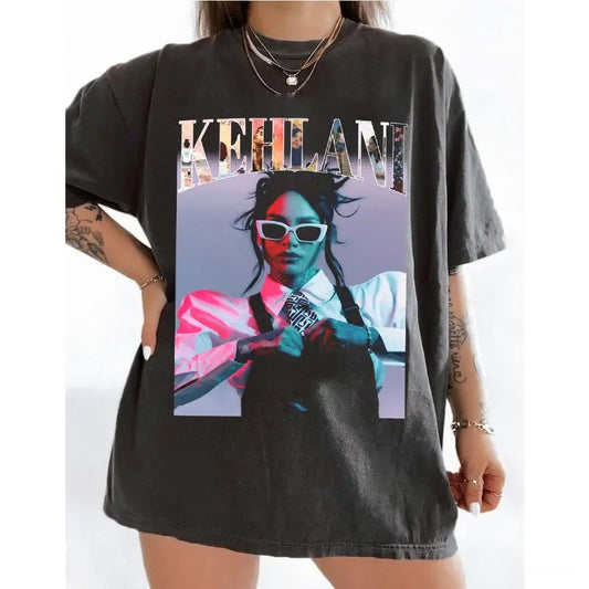 Kehlani Vintage Shirt, Full Albums Up Coming Tour Shirt, Kehlani 90s Rap Tee, Kehlani Crash World Tour Shirt, Gift For Woman and Man Unisex T-Shirt