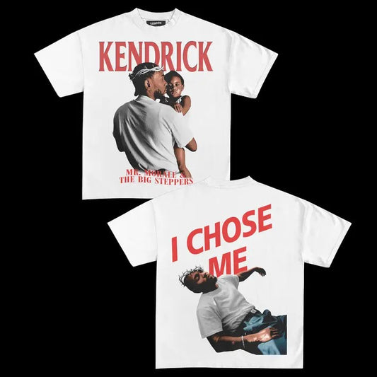 Kendrick Lamar I Chose Me Tee Retro Cotton T-Shirt