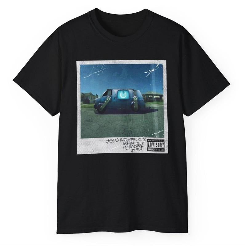 Kendrick Lamar Reboot Van Shirt, 90s Hip Hop shirt, Musicc Band Shirt, Los Angeles Rapper T-shirt, Trendy Aesthetic Tshirt, Funny graphic tee