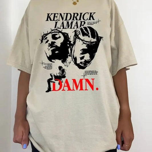 Kendrick Lamar Vintage Graphic Shirt, Kendrick Lamar Graphic Shirt,Kendrick Lamar Damn Shirt, Limited Edition Graphic Shirt, Unisex T-Shirt, Gifts For Him Her, Short Sleeve Tee Shirt, Gifts For Birthday Fathers Day Christmas Anniversary