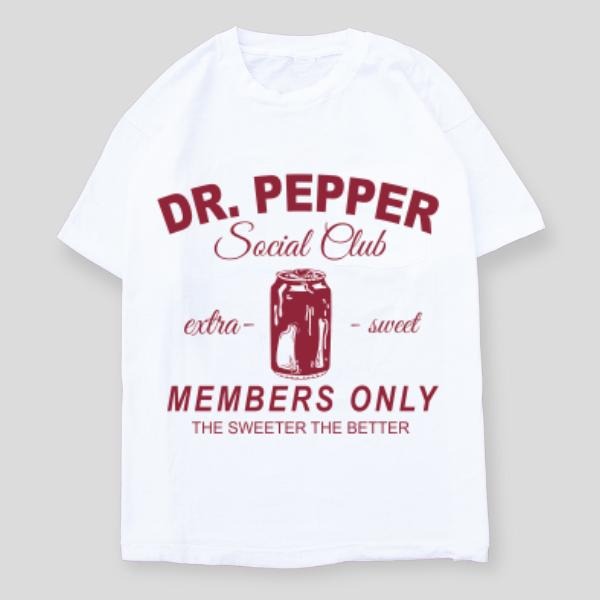 King Of Bevarages Dr Pepper Meme T-Shirt Premium T-shirt Graphic Unisex T-Shirt, Full Color T-Shirt, For Men, For Women