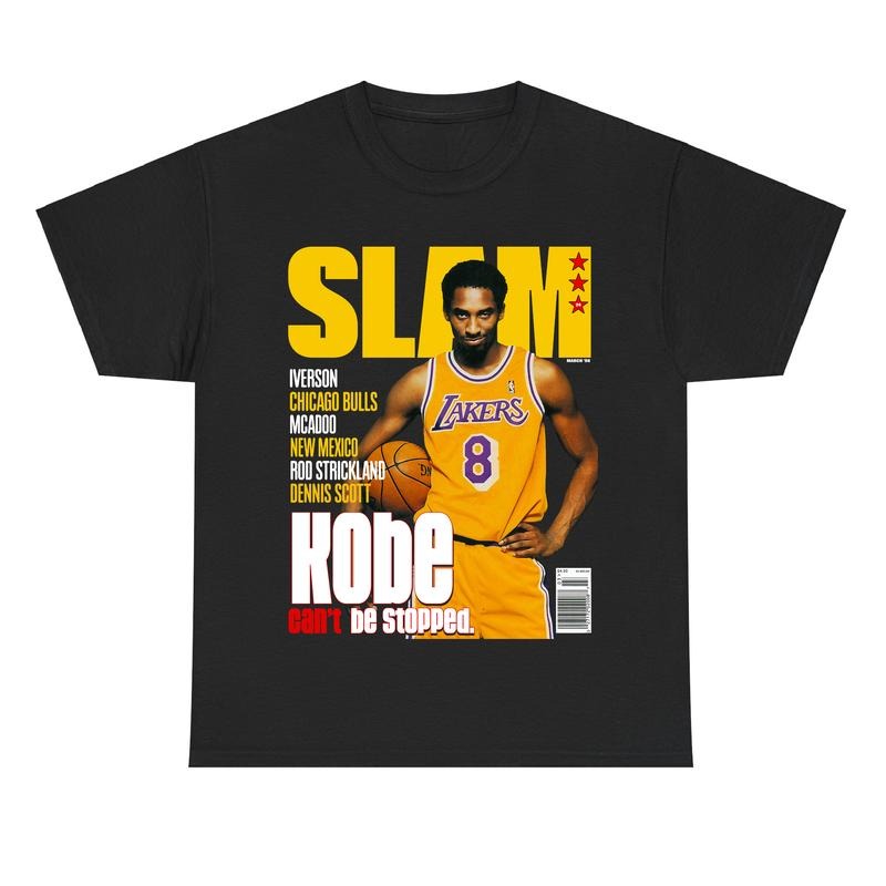 Kobe Bryant Slam Cover Tee, Kobe Can't Be Stopped Lover Basketball Shirt