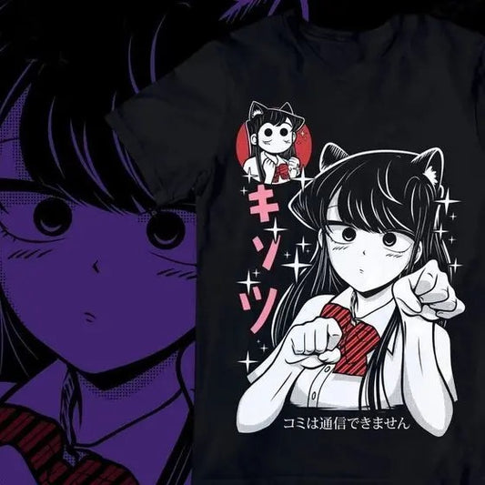 Komi Can't Communicate T-Shirt S-4XL,Shouko Komi,Anime,new Graphic Tee