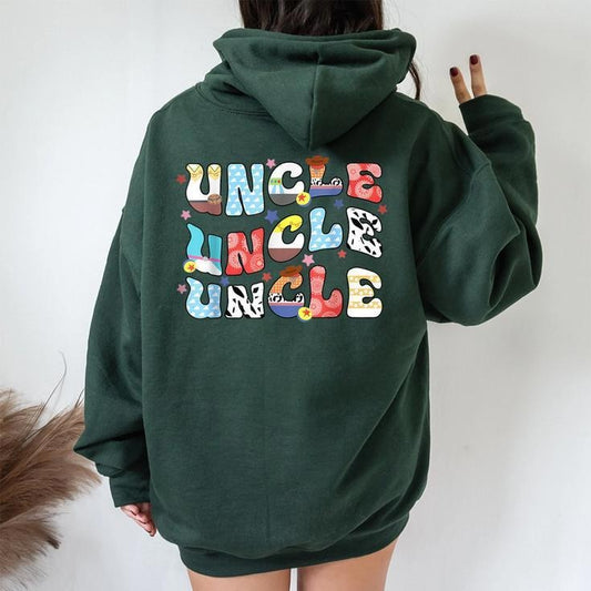 Krystle Dizon Uncle Toy Story T-shirt, Father's Day Gifts, Retro Uncle Life Sweatshirt, Jessie Woody Buzz Lightyear Hoodie