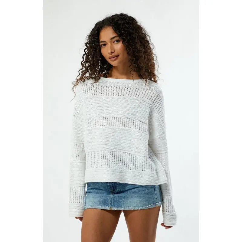 LA Hearts Women's Remi Pullover Sweater