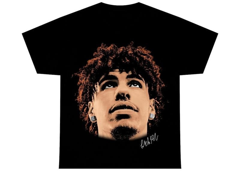 LAMELO BALL T-SHIRT | Rare Homage Vintage Style Graphic Bootleg Tee