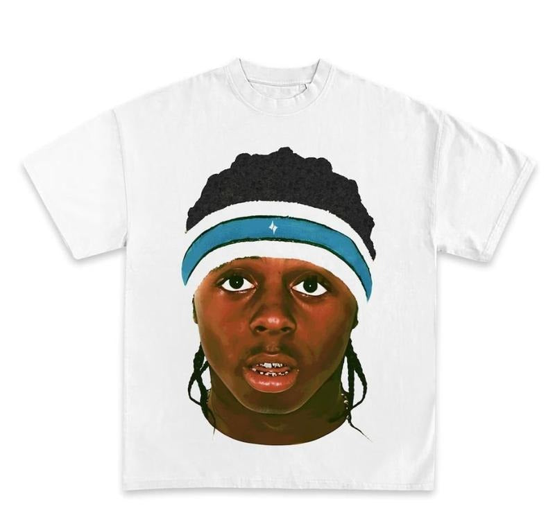 LIL WAYNE T-SHIRT  Rap Tee Vintage Style Concert Merch Graphic Jumbo Face Tee  Rare Hip Hop Collectible Young Money Drake wompwompmrcomershirt
