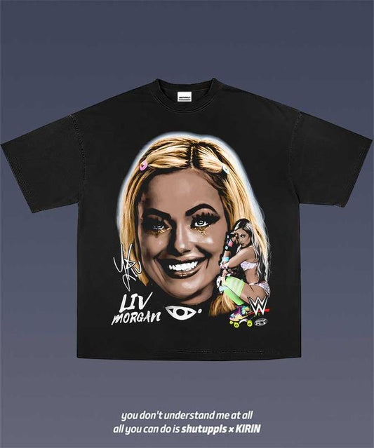 LIV MORGAN 1.0 VINTAGE TEE | GRAPHIC T-SHIRT SWEATSHIRT HOODIE | GIFT FOR FAN