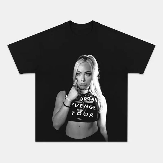 LIV MORGAN WWE Vintage 90s Style Tee, WWE 2025 Fans Shirt, Wrestling Tee, Sport Gym Athletics Outdoors Clothes, WWE Tee, Wrestling Menswear Cotton Crewneck Clothes