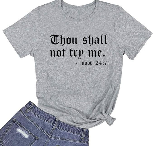 LOOKFACE Women Graphic Cute T Shirts Funny Tees - unisex t shirt