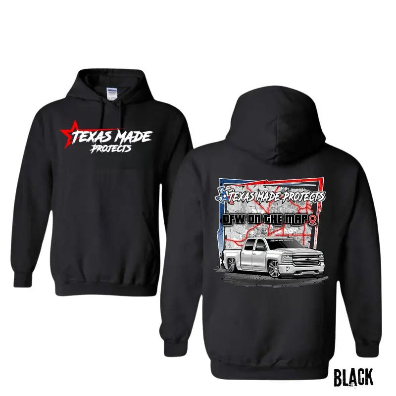 LTX Juan 2017 Silverado T-Shirt - Crewneck Sweatshirt - Hoodie, Texas Made Projects Graphic Tee, Perfect Car Merch for Men, Casual Menswear Classic Tops