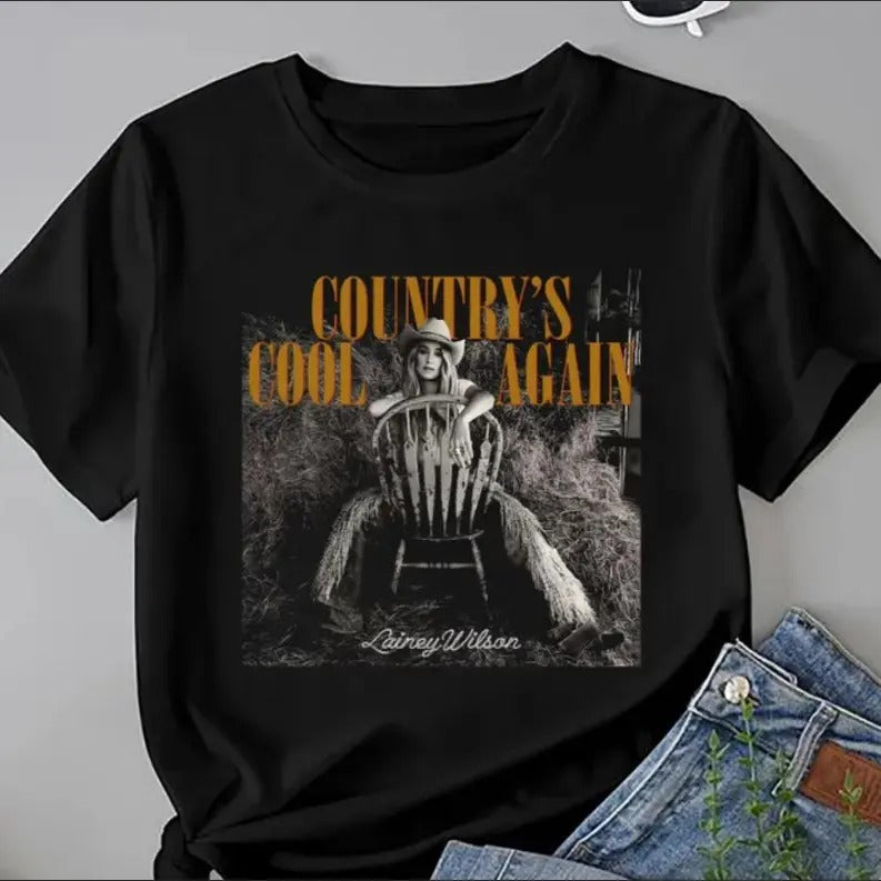 Lainey  Country Music Shirt, Lainey Wilson Graphic TShirt Classic Cotton Love